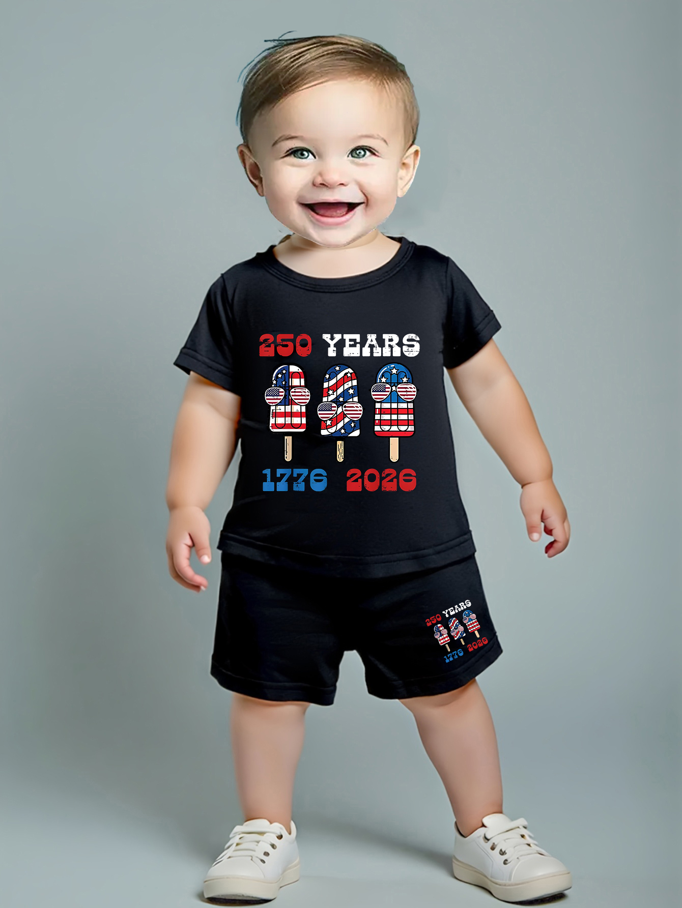 Baby Clothing Cheap - 0-3yrs old 250years 1776 2026 250