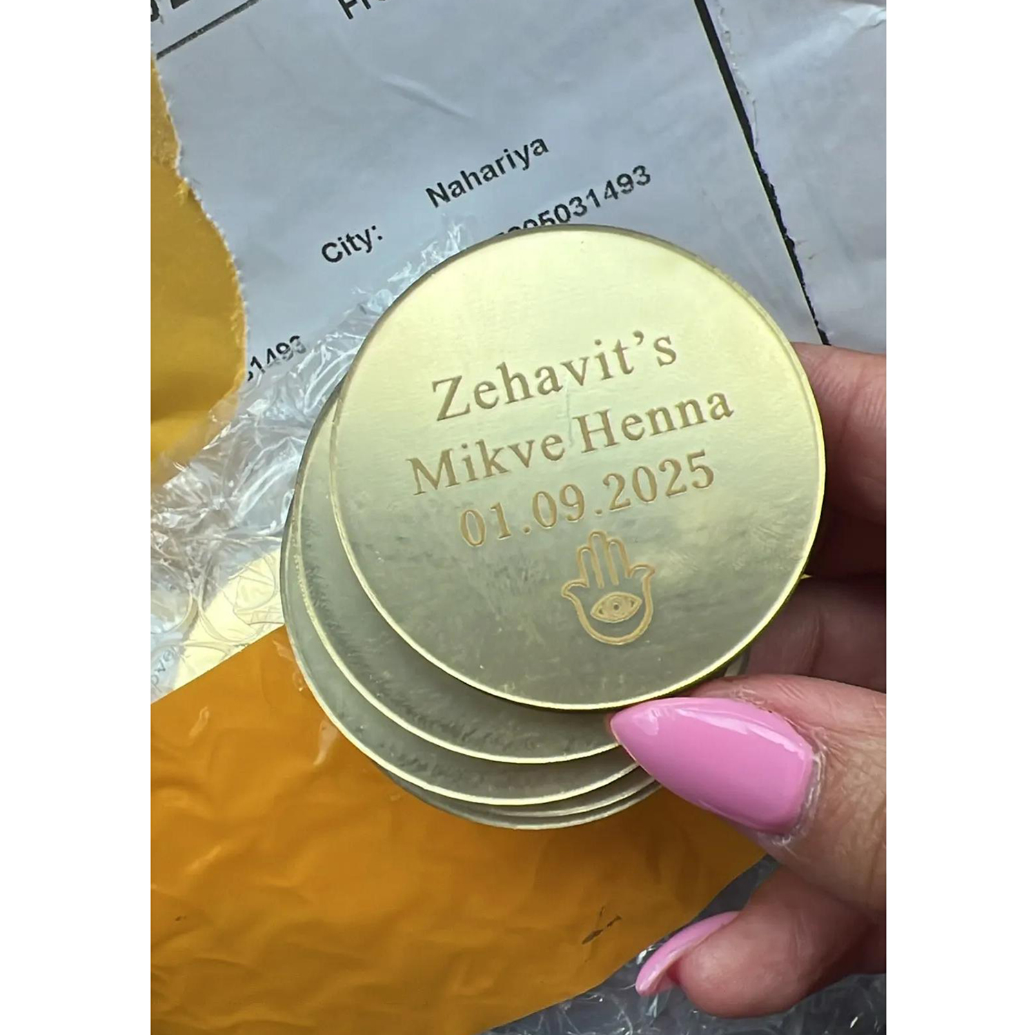 Baby Clothing Names - 20/50/100Pcs Custom Wedding Name Tags Personalized