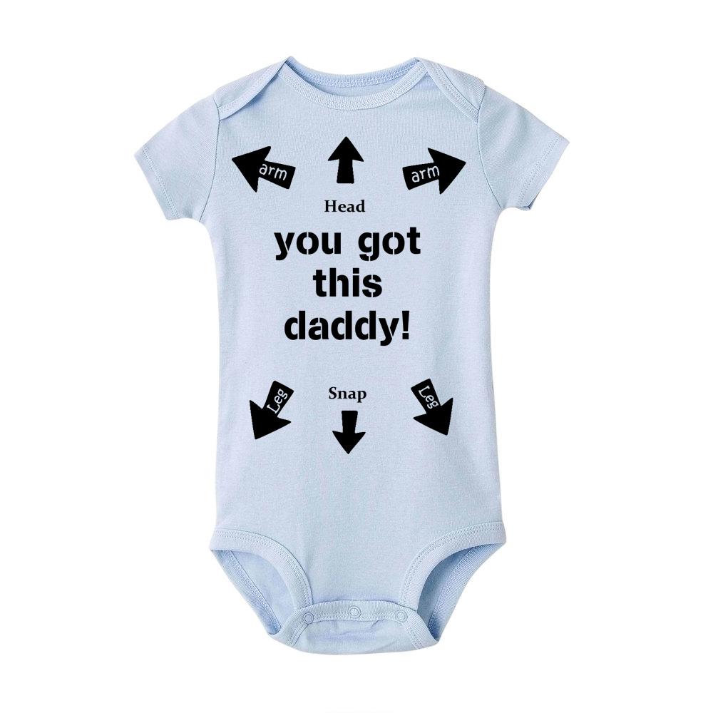 Baby Clothing Brand - You Got This Daddy Baby romper