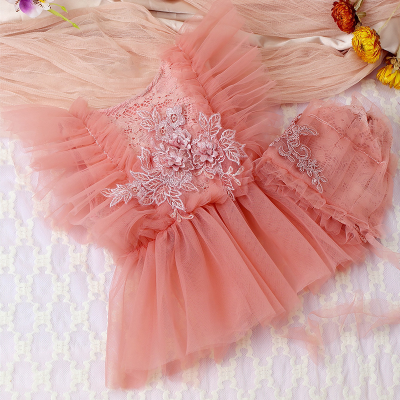 Ylsteed Newborn Girl Mesh Romp - Baby Clothing Brand ulasan dan harga