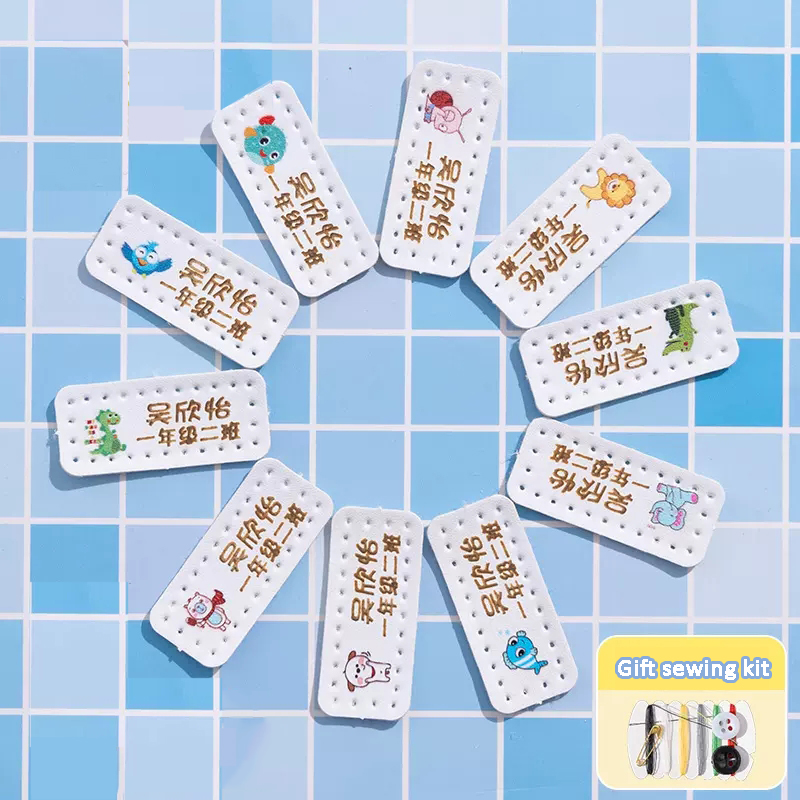 Customized Leather Laser Name  - Baby Clothing Names ulasan dan harga