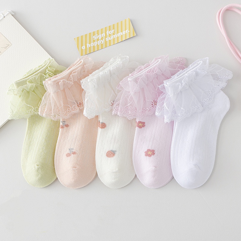 5Pairs/Set Children's Cotton B - Toddler Sock Set ulasan dan harga
