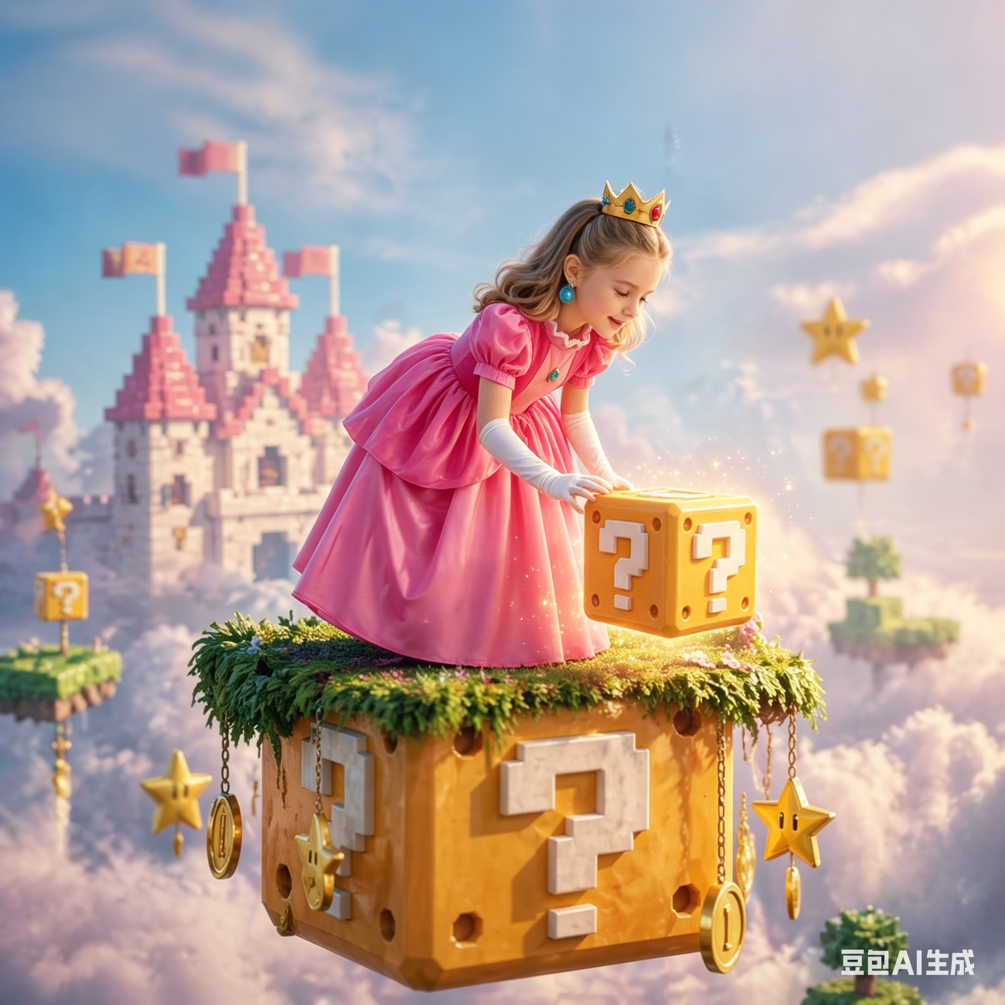 Princess Peach Style Dress Up  - Baby Clothing For Girls ulasan dan harga