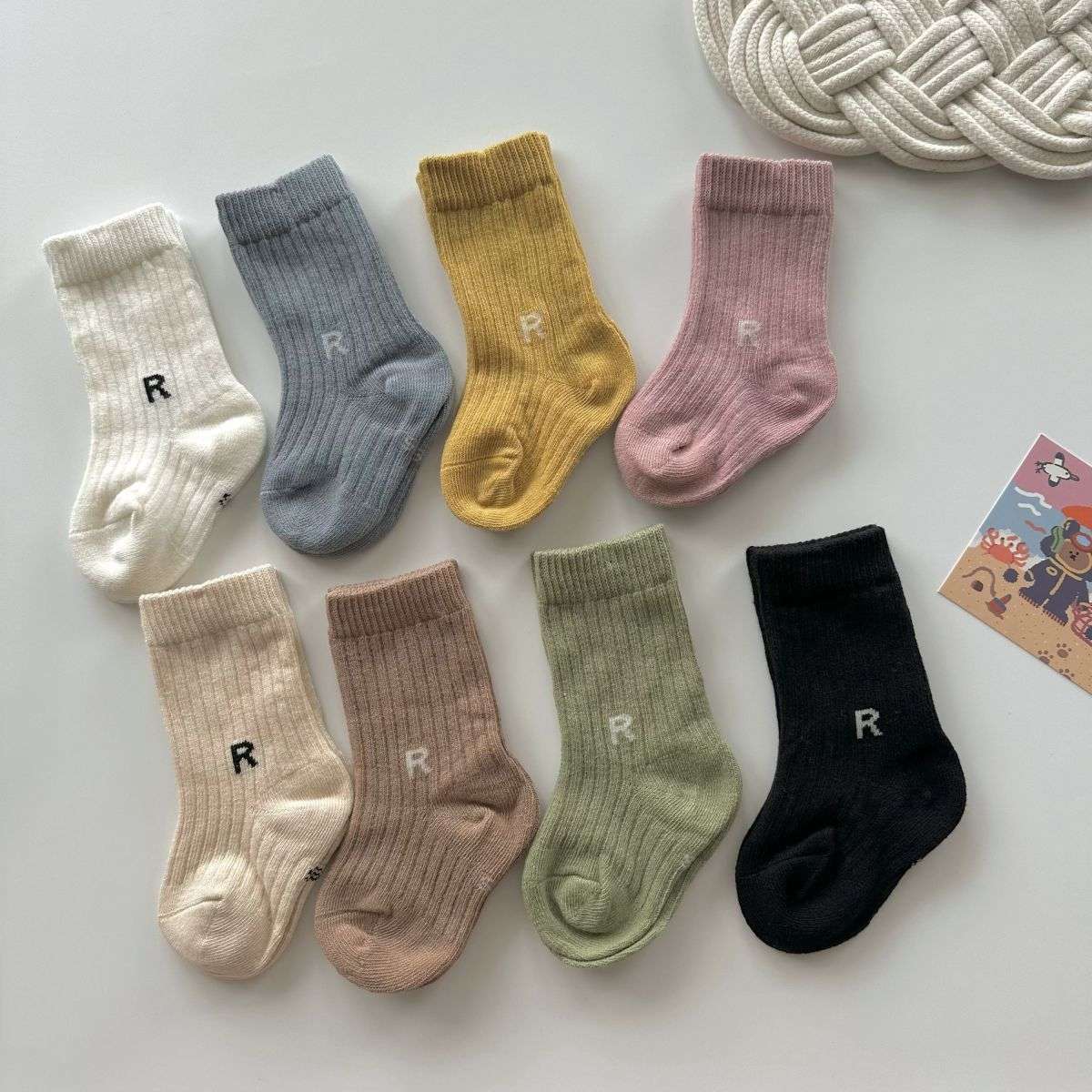 4Pairs/set Kids Boy Girl Sock  - Toddler Sock Set ulasan dan harga