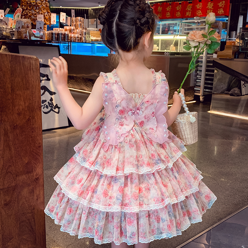 Summer Kids Girl Multi-Layered - Baby Clothing For Girls ulasan dan harga