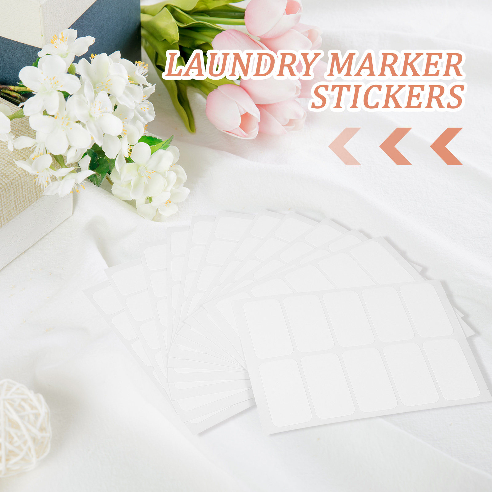 120Pcs Sticker Labels Writable - Baby Clothing Names ulasan dan harga