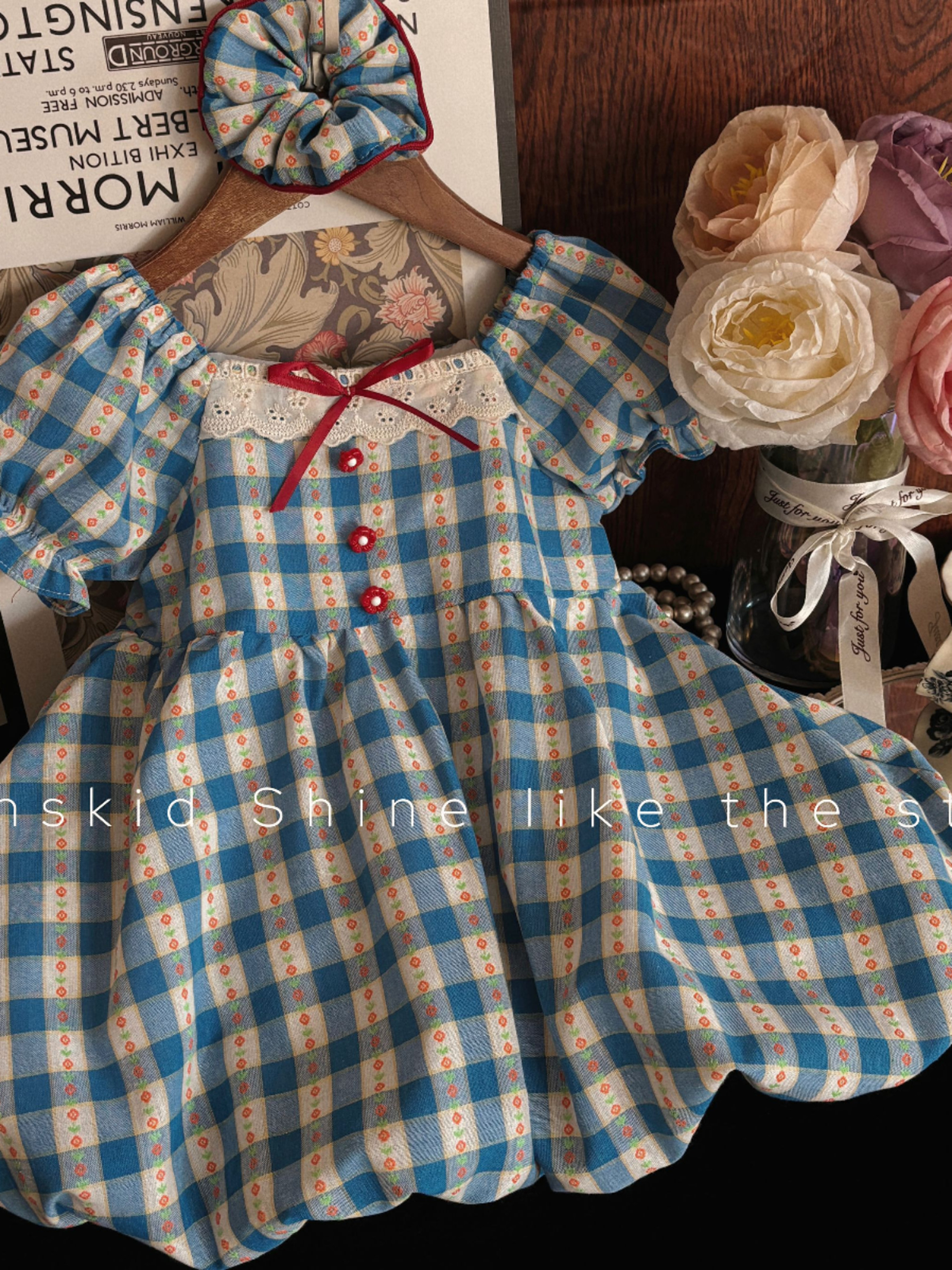 Girls Summer Plaid Dress Baby  - Baby Clothing For Girls ulasan dan harga
