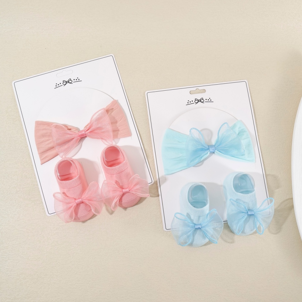 2 Pcs/Set Toddler Lace Bows El - Toddler Sock Set ulasan dan harga