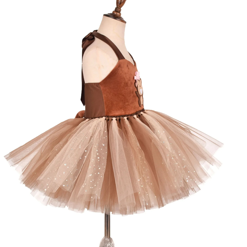 Brown Monkey Tutu Dress for Ba - Baby Clothing For Girls ulasan dan harga