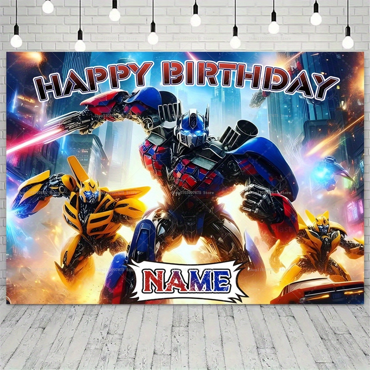 Custom Name Transformers Backd - Baby Clothing Names ulasan dan harga