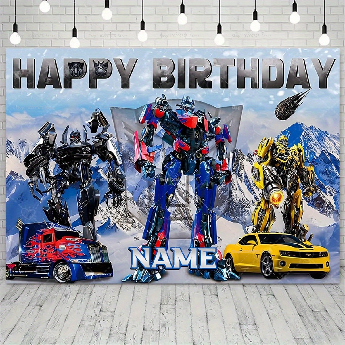 Custom Name Transformers Backd - Baby Clothing Names ulasan dan harga