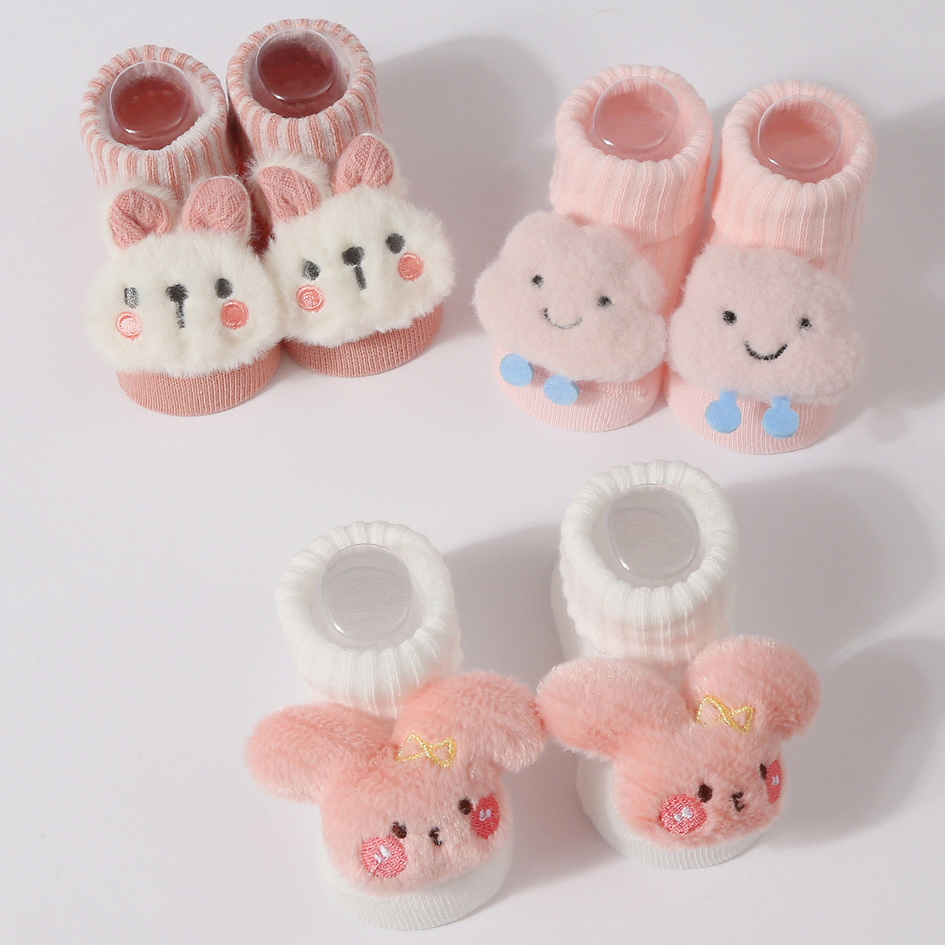 3Pairs/set Baby Socks Girls Bo - Toddler Sock Set ulasan dan harga