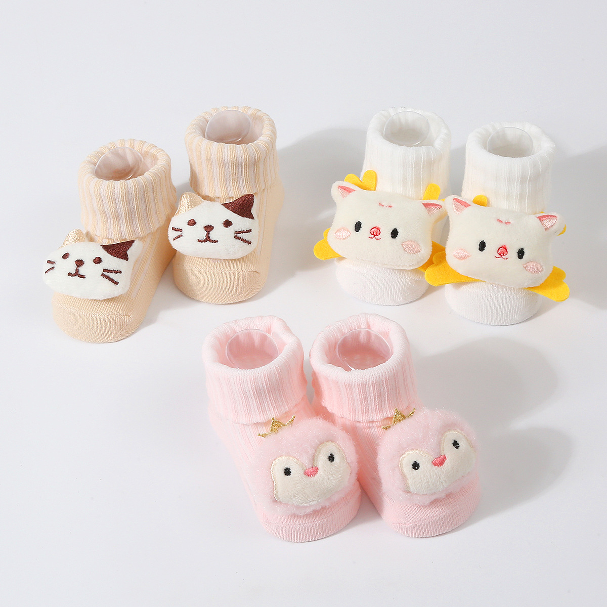 3Pairs/set Baby Socks Girls Bo - Toddler Sock Set ulasan dan harga