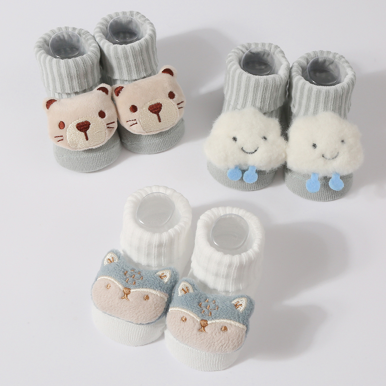 3Pairs/set Baby Socks Girls Bo - Toddler Sock Set ulasan dan harga