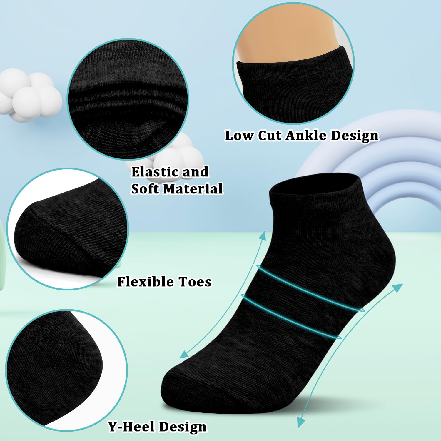 Toddler Socks 30 Pairs Kids Lo - Toddler Sock Set ulasan dan harga
