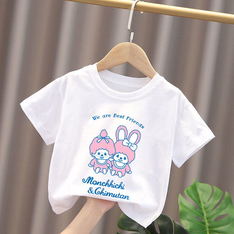 Monchhichi Kids T-shirts Anime - Baby Clothing For Girls ulasan dan harga