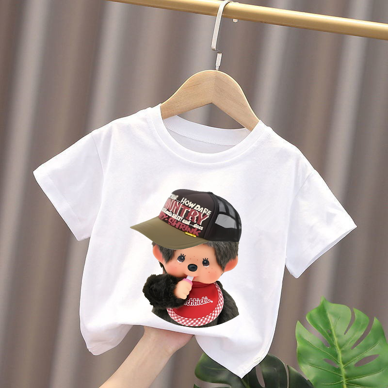 Monchhichi Kids T-shirts Anime - Baby Clothing For Girls ulasan dan harga