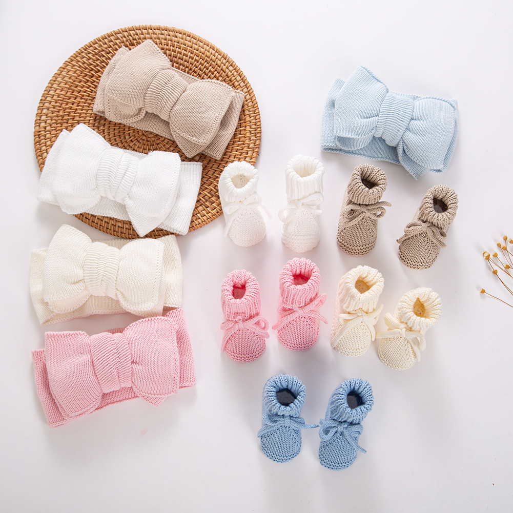2Pcs/Set Ins Thick Knitted Lar - Toddler Sock Set ulasan dan harga