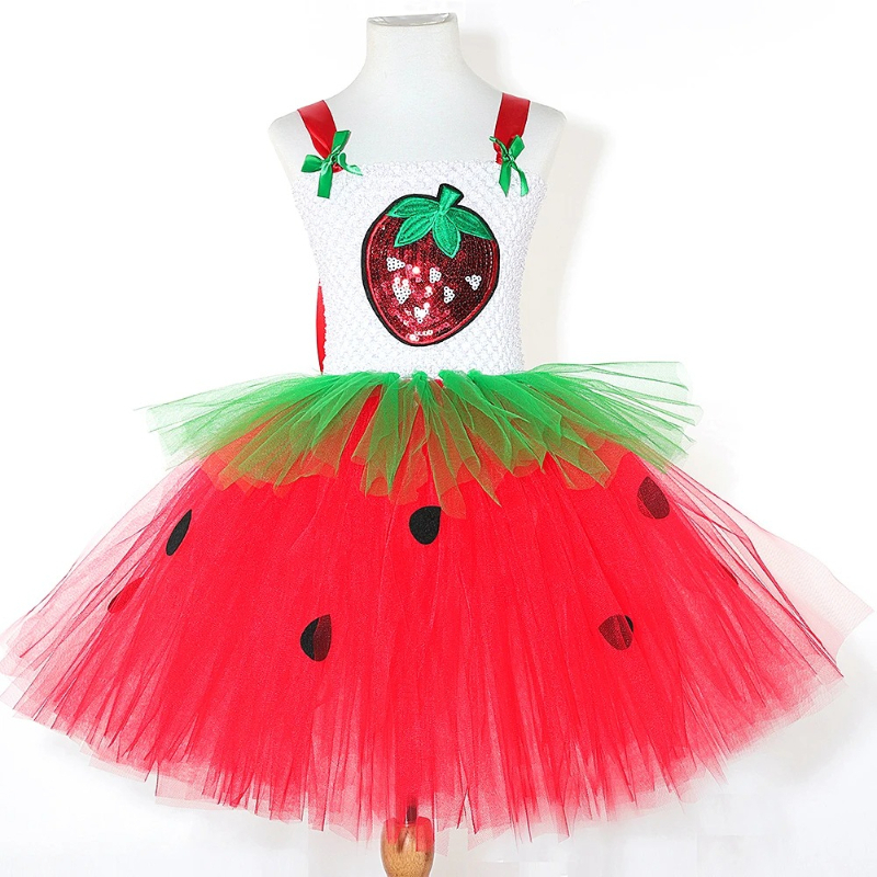 Sparkle Strawberry Costume for - Baby Clothing For Girls ulasan dan harga