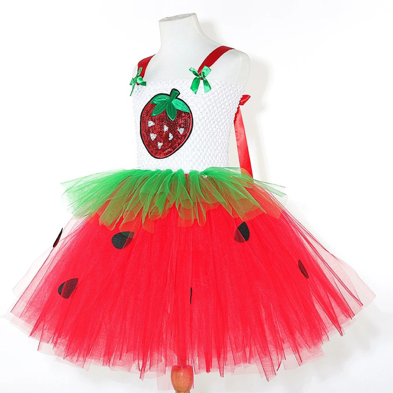 Sparkle Strawberry Costume for - Baby Clothing For Girls ulasan dan harga
