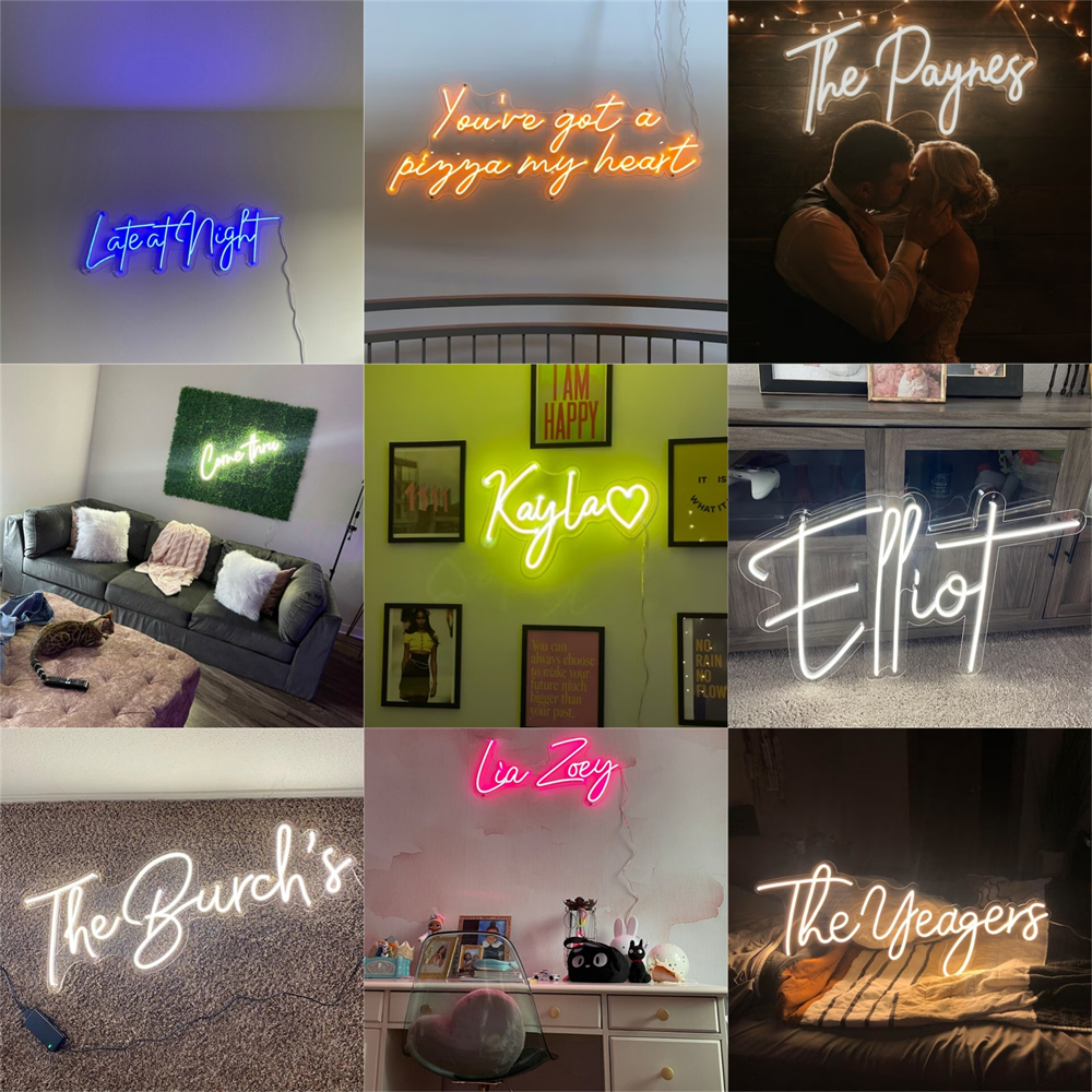 Custom Neon Sign LED Light, Ba - Baby Clothing Names ulasan dan harga