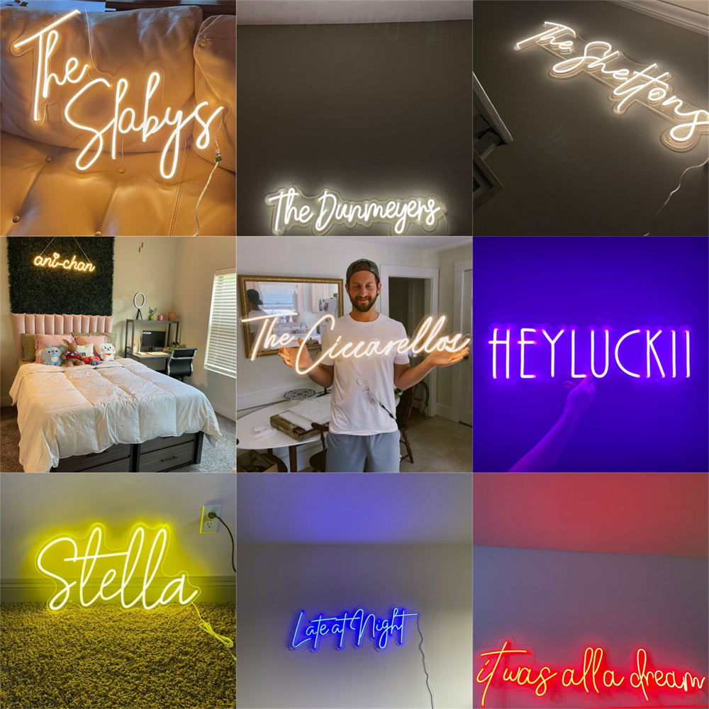 Custom Neon Sign LED Light, Ba - Baby Clothing Names ulasan dan harga
