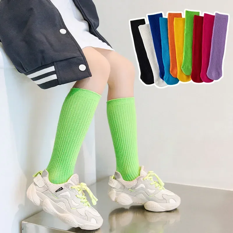 Boy Girl Mid-Calf Ribbed Strip - Toddler Sock Set ulasan dan harga