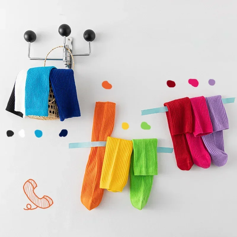 Boy Girl Mid-Calf Ribbed Strip - Toddler Sock Set ulasan dan harga
