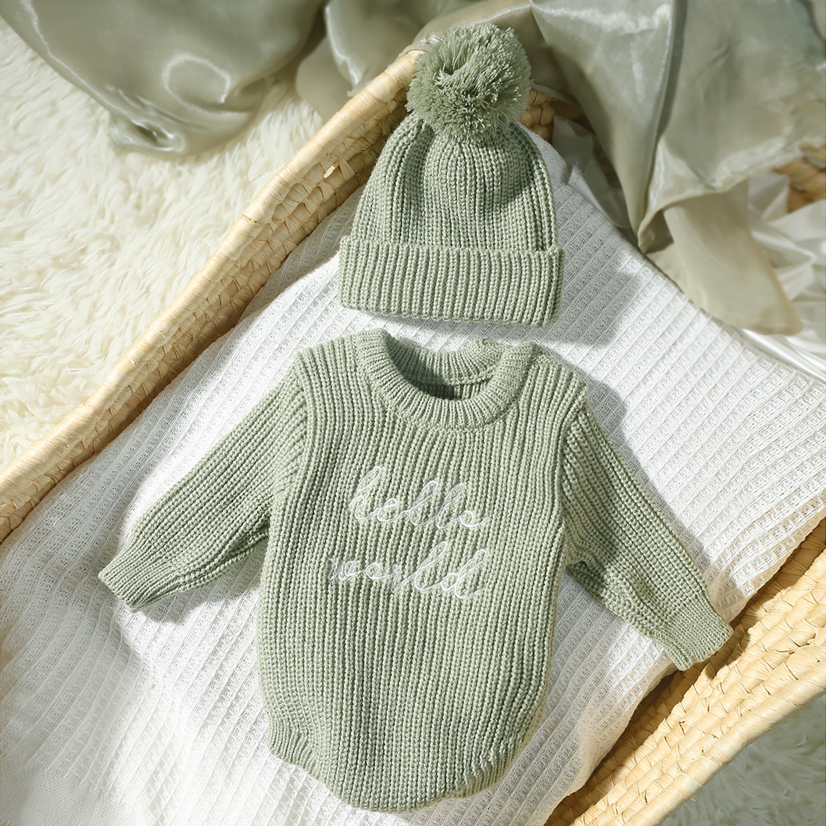 Ylsteed Hello World Knitting N - Baby Clothing Brand ulasan dan harga