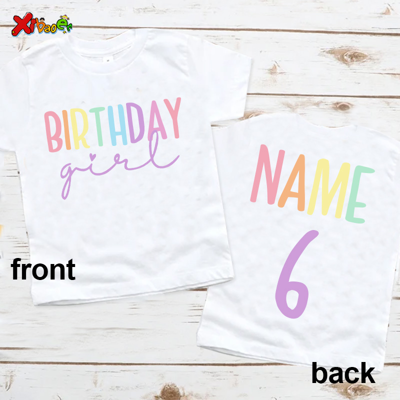 Birthday Girl T Shirt Party Ou - Baby Clothing Names ulasan dan harga
